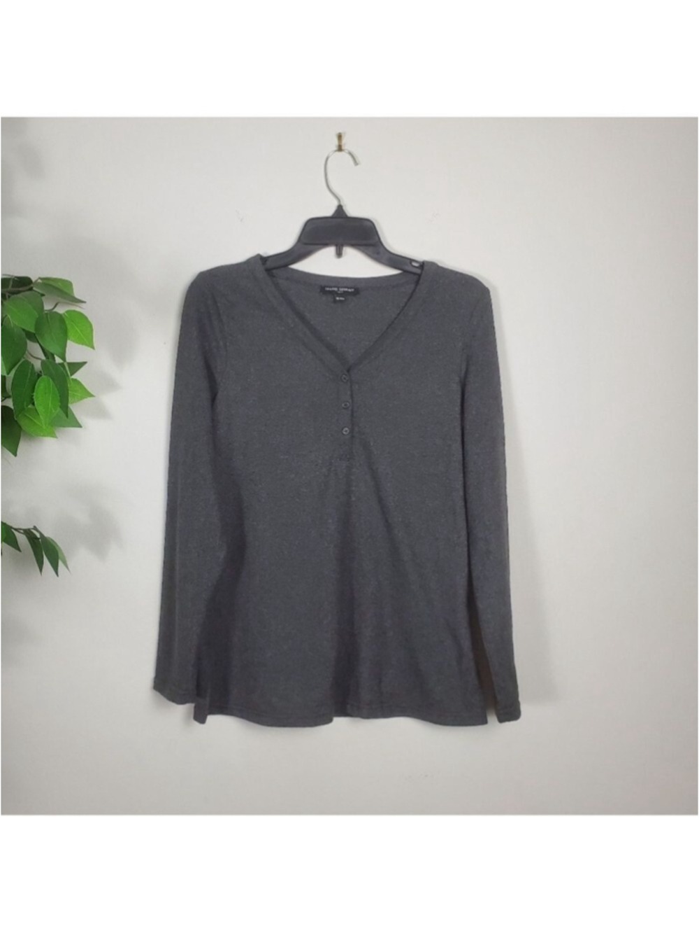 Mario Serrani Italy Women's V Neck Button Down XS